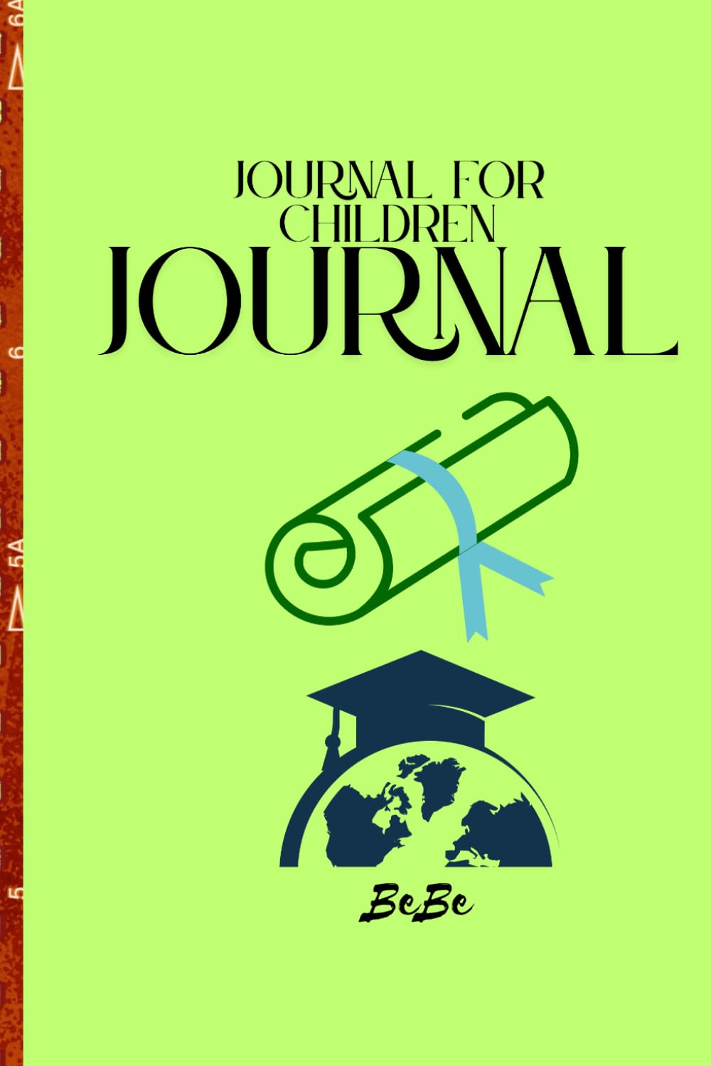 Coperta cărții journal for children